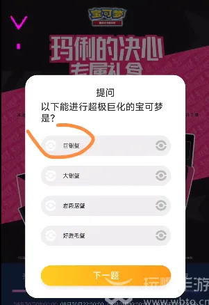 玛俐的决心专属礼盒答案