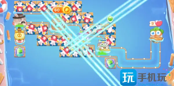 《保卫萝卜4》暖暖汤泉第11关通关攻略 《保卫萝卜4》暖暖汤泉第11关通关攻略