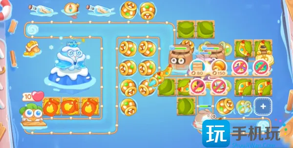 《保卫萝卜4》暖暖汤泉第7关通关攻略