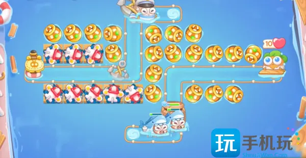 《保卫萝卜4》暖暖汤泉第5关通关攻略
