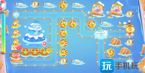 《保卫萝卜4》暖暖汤泉第7关通关攻略