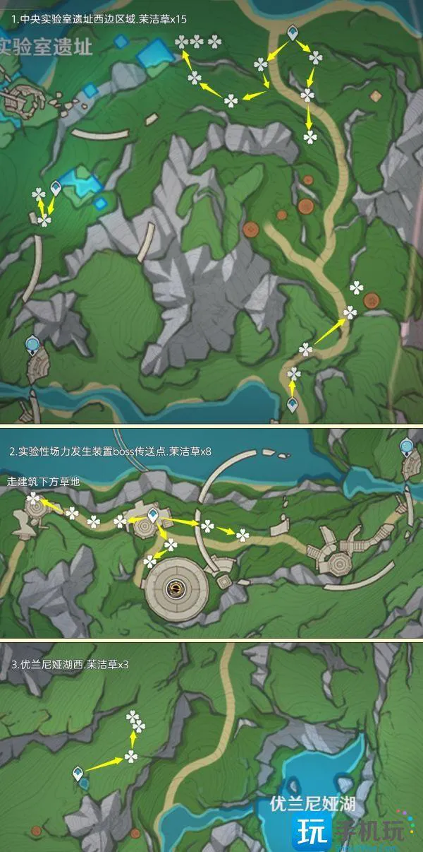 原神茉洁草位置大全图8