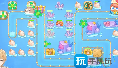 《保卫萝卜4》海的闺女第2关通关攻略