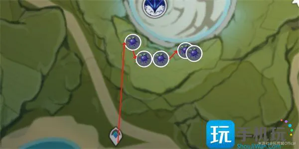 原神钩钩果采集点路线图大全