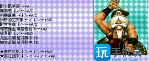 拳皇97出招表全人物按键图解15 拳皇97出招表全人物按键图解15