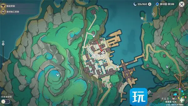 原神4.4沉玉谷清水玉采集路线图大全 原神4.4沉玉谷清水玉采集路线图大全