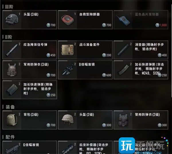 绝地求生PUBG荣都交易所价格一览图7