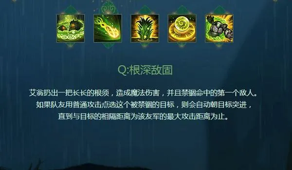 英雄联盟艾翁技能是什么