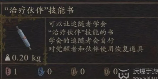 龙之信条2治疗伙伴获取方法