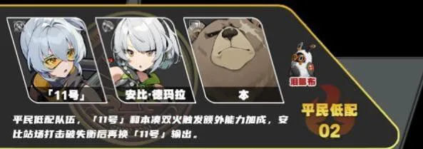 绝区零11号阵容搭配推荐图2