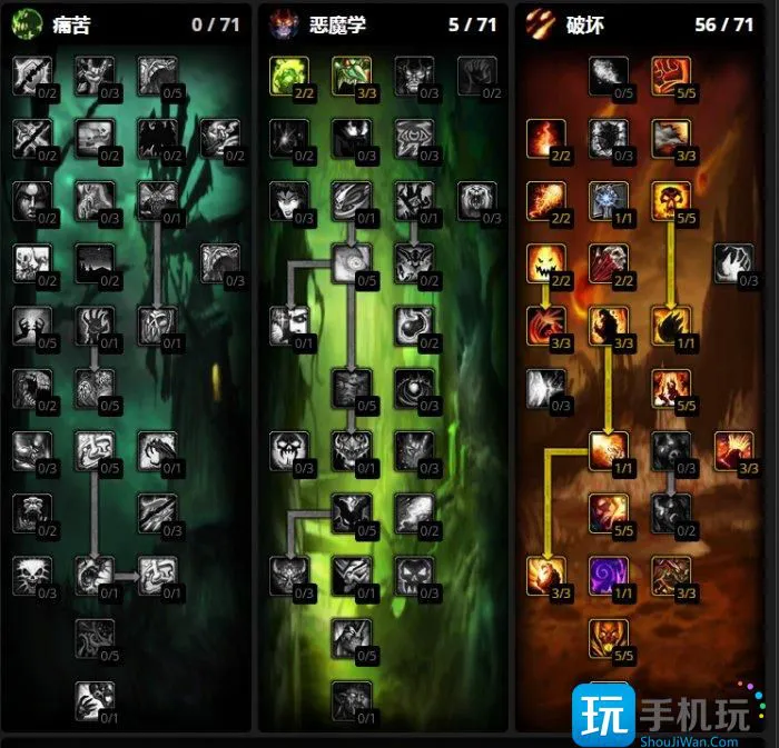 《魔兽世界》巫妖王之怒术士天赋如何分配 巫妖王之怒术士天赋攻略