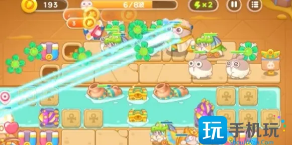《保卫萝卜4》法老归来第3关通关攻略